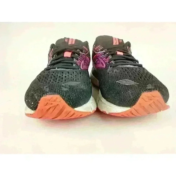 Brooks Adrenaline 19 GTS 9.5 WIDE Womens Running Shoes DNA Track Purple Black - Picture 2 of 9
